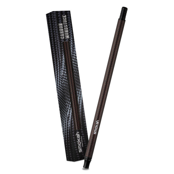 Smokah - Carbon Mundstück Mat Red Line