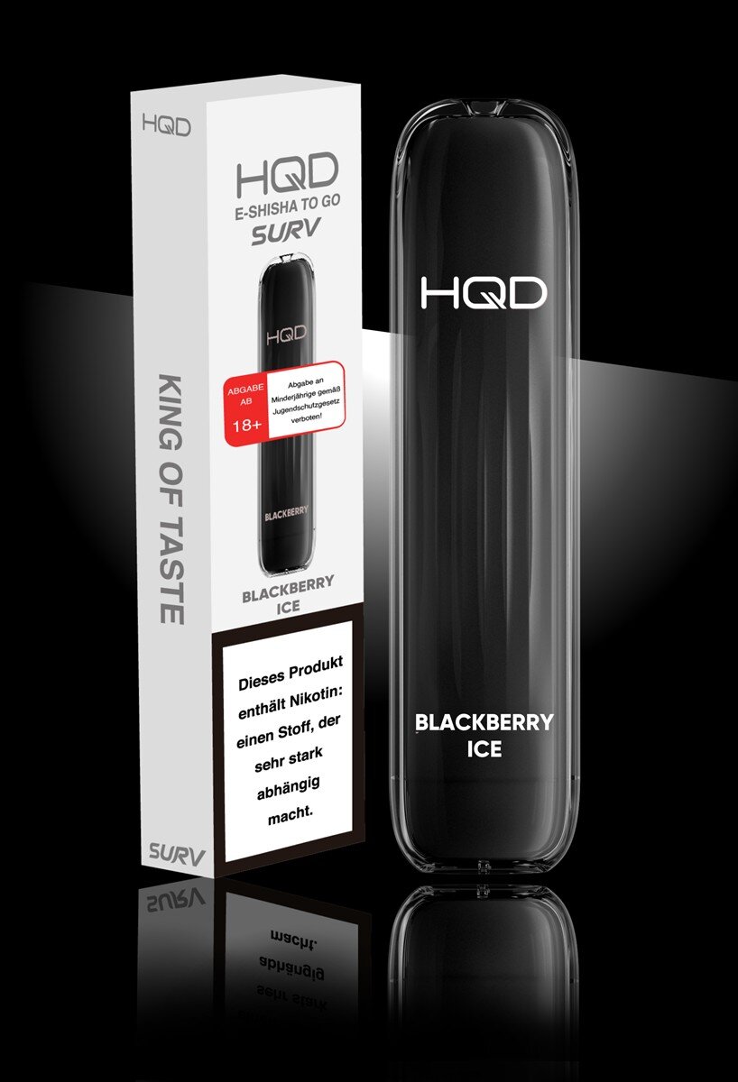 elfbar elfa master akku HQD - Blackberry Ice - Shisha Shop Altona