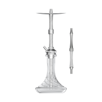 NZ Shisha - Butterfly Silver White Grey