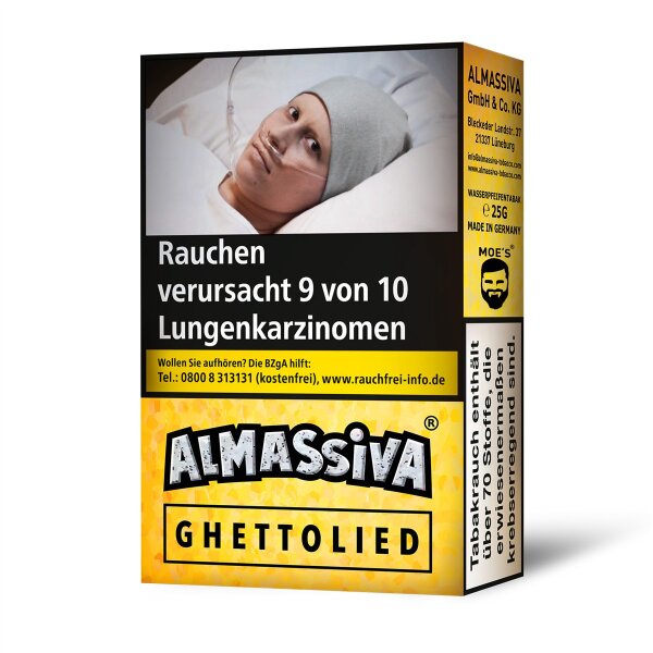 Al Massiva - Ghettolied 25 g Orange Blutorange
