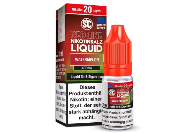 SC - Red Line Watermelon 10ml - Nikotinsalz Liquid