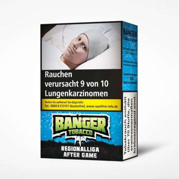 Banger Tobacco - Regionalliga After Game 25 g / Kiwi - Blaubeere