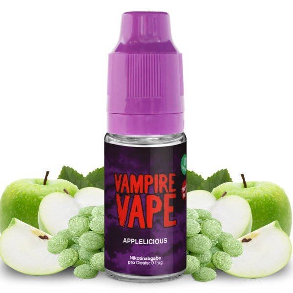 Vampire Vape 10 ml - Applelicious 12 mg/ml