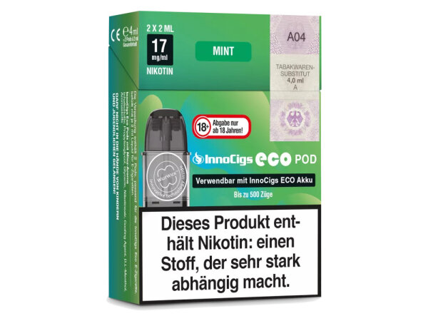 InnoCigs - Eco Pod Mint (2 Stk. pro Packung)