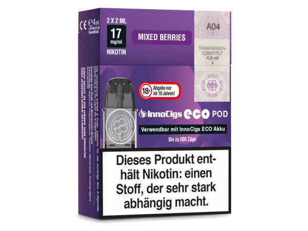 InnoCigs - Eco Pod Mixed Berries (2 Stk. pro Packung)