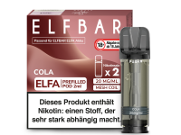 Elfbar - Elfa Pod Cola 20mg/ml (2 Stück pro Packung)