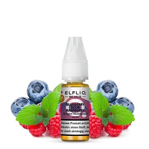Elfliq - Blueberry Sour Raspberry 10ml