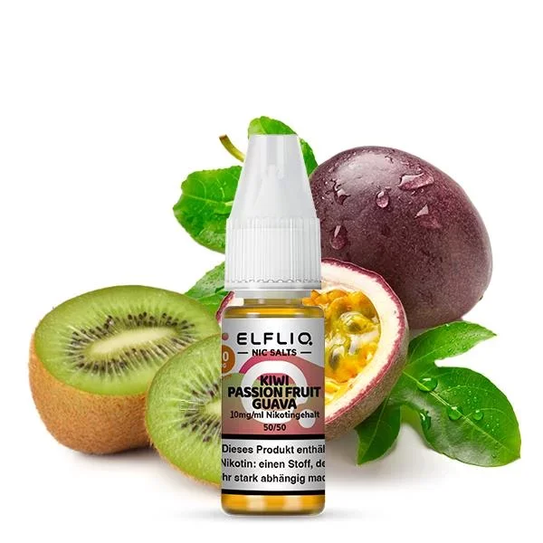 Elfliq - Kiwi Passionfruit Guava 10ml 10mg/ml