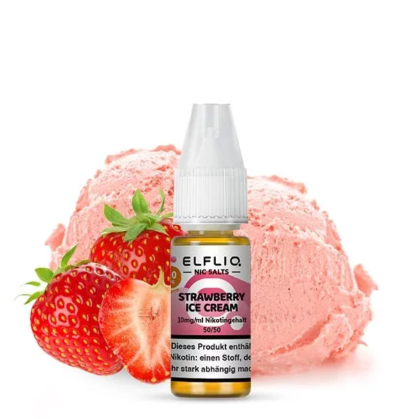 Elfliq - Strawberry Ice Cream 10ml