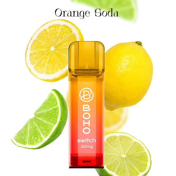 Boho Switch - Orange Soda 20mg/ml (2 Stück pro Packung)
