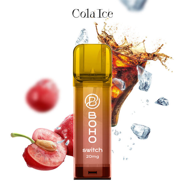 Boho Switch - Cola Ice 20mg/ml (2 Stück pro Packung)