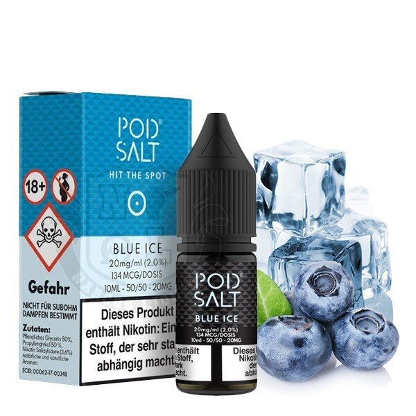 Pod Salt - Blue Ice 10ml 20mg/ml