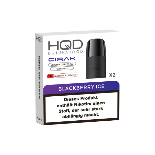 HQD - Cirak Pod Blackberry Ice (2 Stück)