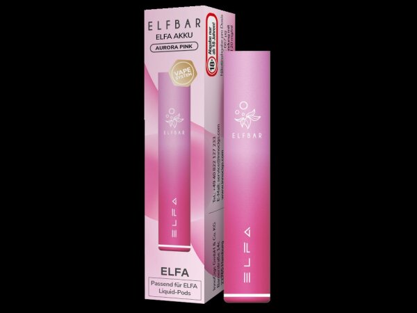 Elfbar - Elfa Akku 500 Aurora Pink