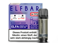 Elfbar - Elfa Pod Blueberry Snoow 20mg/ml (2 Stück...