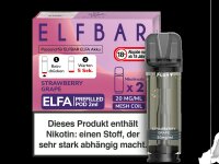 Elfbar - Elfa Pod Strawberry Grape 20mg/ml (2 Stück...
