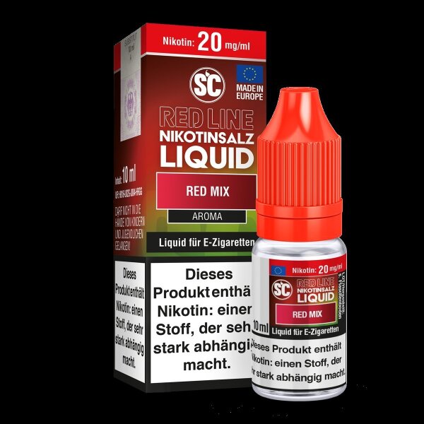 SC - Red Line Red Mix 10ml - Nikotinsalz Liquid