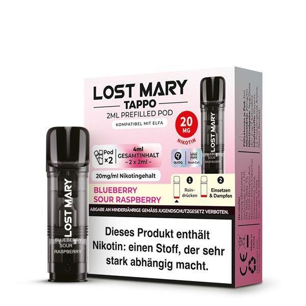 Lost Mary TAPPO Pods 2er - Blue Sour Raspberry