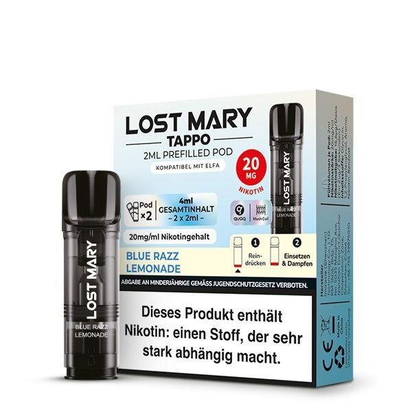 Lost Mary TAPPO Pods 2er - Blue Razz Lemonade