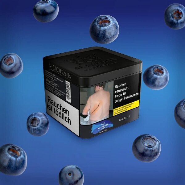 Al Fakher Big Blue 200 g Wasserpfeifentabak