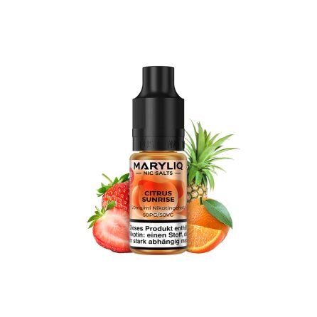 MARYLIQ - Citrus Sunrise 10ml 10mg