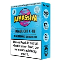 Al Massiva - Blaulicht X 4B- Pod -17mg/ml (2 Stück...