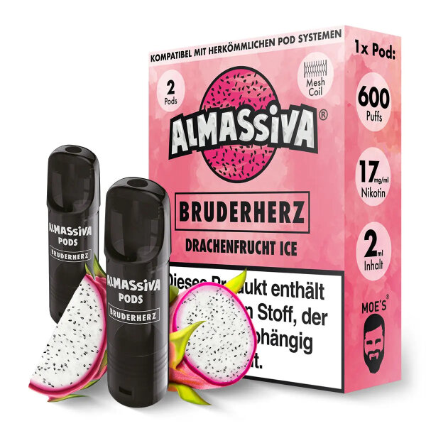 Al Massiva - Bruderherz - Pod -17mg/ml (2 Stück pro Packung)