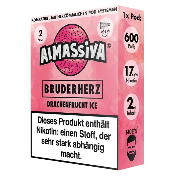 Al Massiva - Bruderherz - Pod -17mg/ml (2 Stück pro Packung)