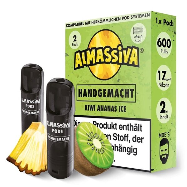 Al Massiva - Handgemacht & Illegal - Pod -17mg/ml (2 Stück pro Packung)