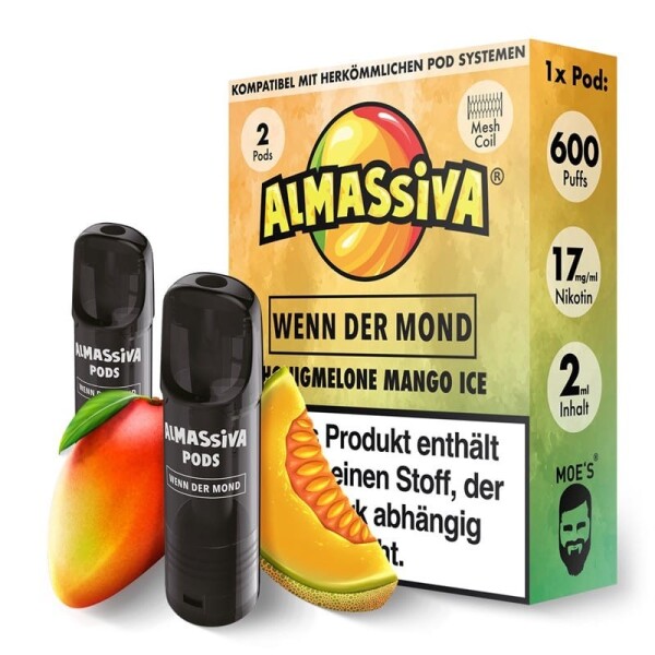 Al Massiva - Wenn der Mond - Pod -17mg/ml (2 Stück pro Packung)