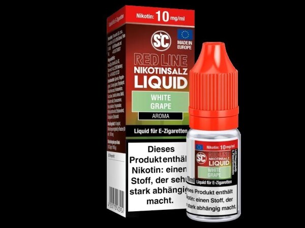 SC - Red Line White Grape 10ml - Nikotinsalz Liquid