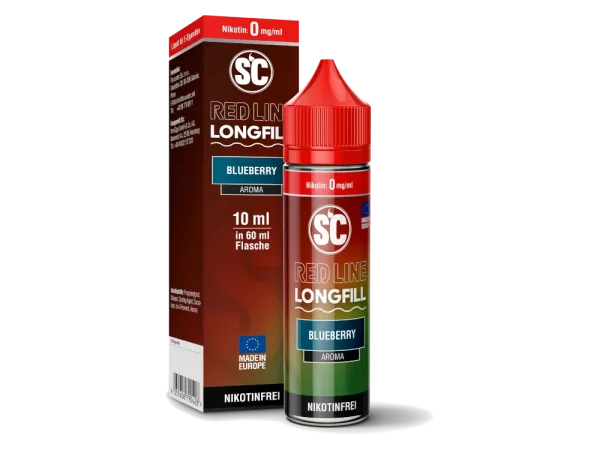 SC - Red Line Longfills 10 ml - Blueberry