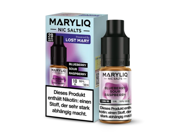 MARYLIQ - Blueberry Sour Raspberry 10ml 10mg