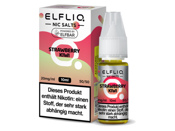Elfliq - Strawberry Kiwi 10ml 10 mg