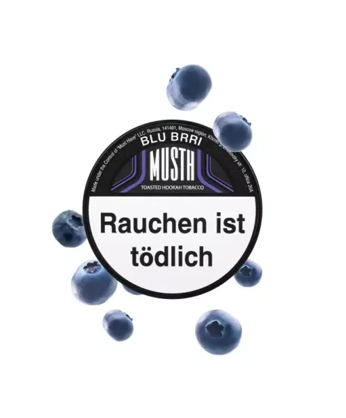 Must H Tabak 125g - Blu Brri