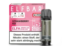 Elfbar - Elfa Pod Strawbery Ice 20mg/ml (2 Stück pro...
