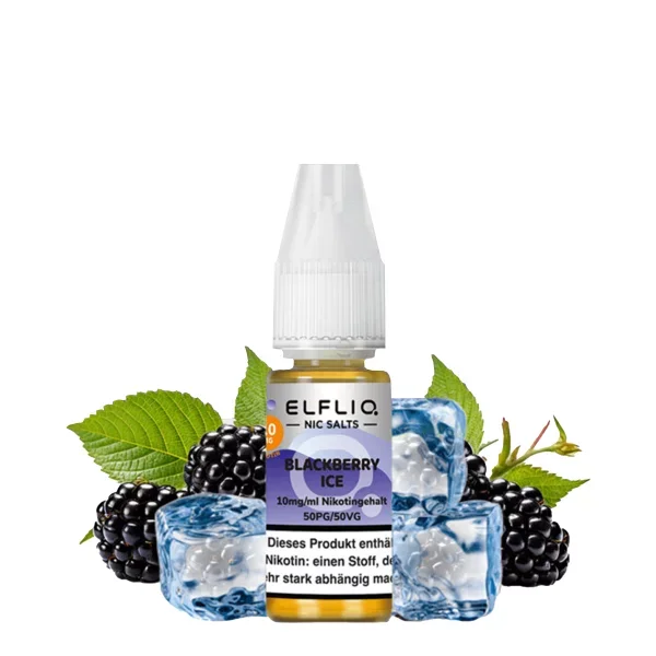 Elfliq - Blackberry Ice 10ml 10mg/ml