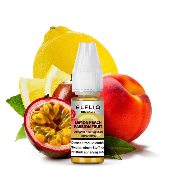 Elfliq - Lemon Peach Passion 10ml 20mg/ml
