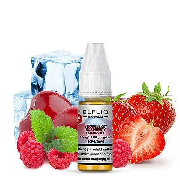 Elfliq - Strawberry Raspberry Cherry Ice 10ml
