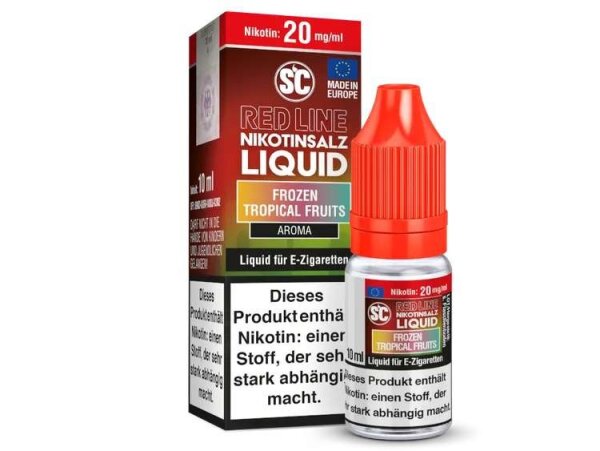 SC - Red Line Frozen Tropical Fruits - Nikotinsalz Liquid