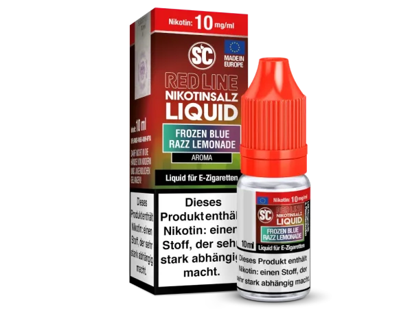 SC - Red Line Frozen Blue Razz Lemonade - Nikotinsalz Liquid 10mg