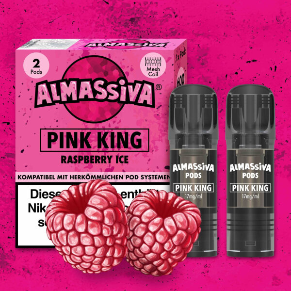 Al Massiva - Pink King - Pod -17mg/ml (2 Stück pro Packung)