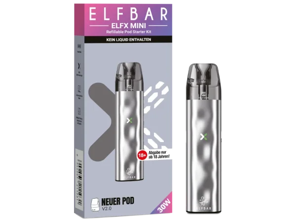 Elfbar Elfx Mini- Silver