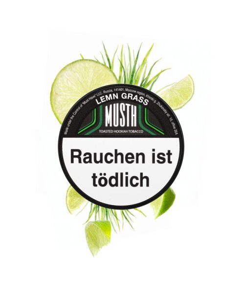 Must H Tabak 125g - Lemn Grass