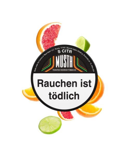 Must H Tabak 125 g - S Citr