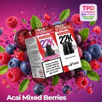 Mega Bar GT 22000 Pod Acai Mixed Berries 20 mg/ml