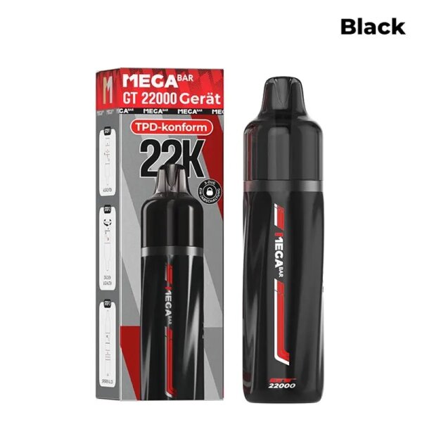 Mega Bar GT 22000 Basisgerät Black