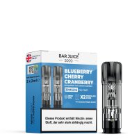 Bar Juice 5000 Prefilled Pod Blueberry Cherry Cranberry...
