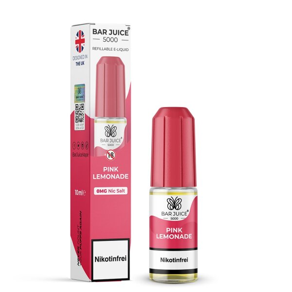 Bar Juice 5000 Liquid Pink Lemonade 10 ml Nikotinsalz