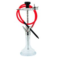 WD Hookah Q3-2-1 Edelstahl Shisha - Komplett-Set